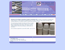 Tablet Screenshot of firstplastics.com